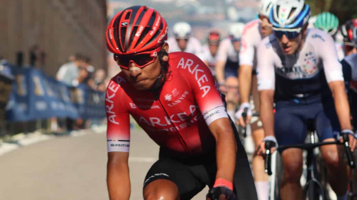 Nairo Quintana en el Giro de Emilia
