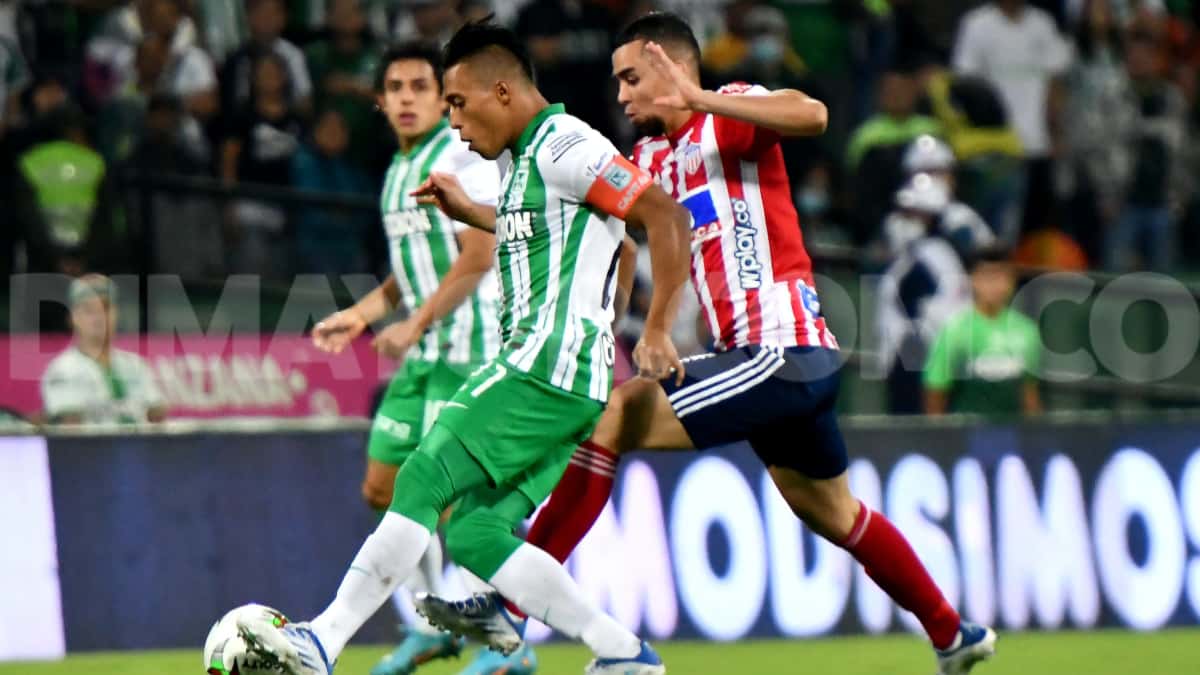 Goles partido Nacional vs Junior en cuadrangulares