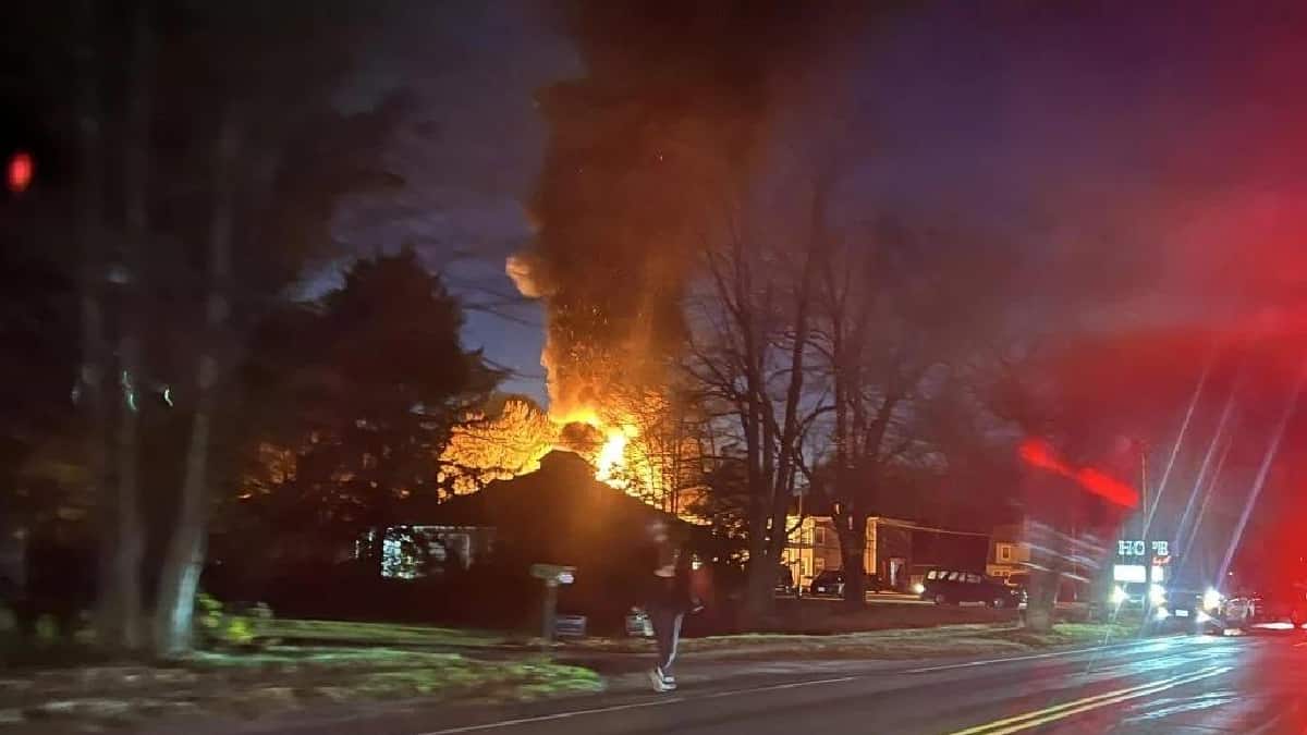 Accidente en New Hampshire