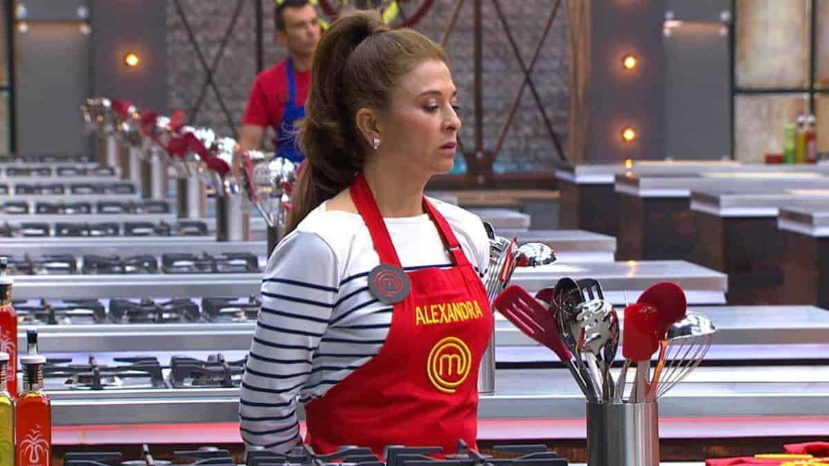 Alexandra Montoya renunció a la cocina de MasterChef Celebrity