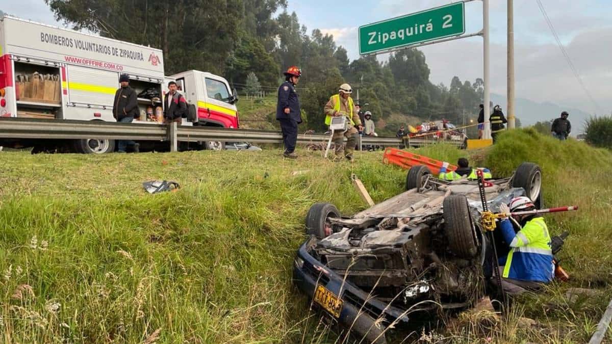 Accidente Zipaquirá: joven murió al esquivar un perro