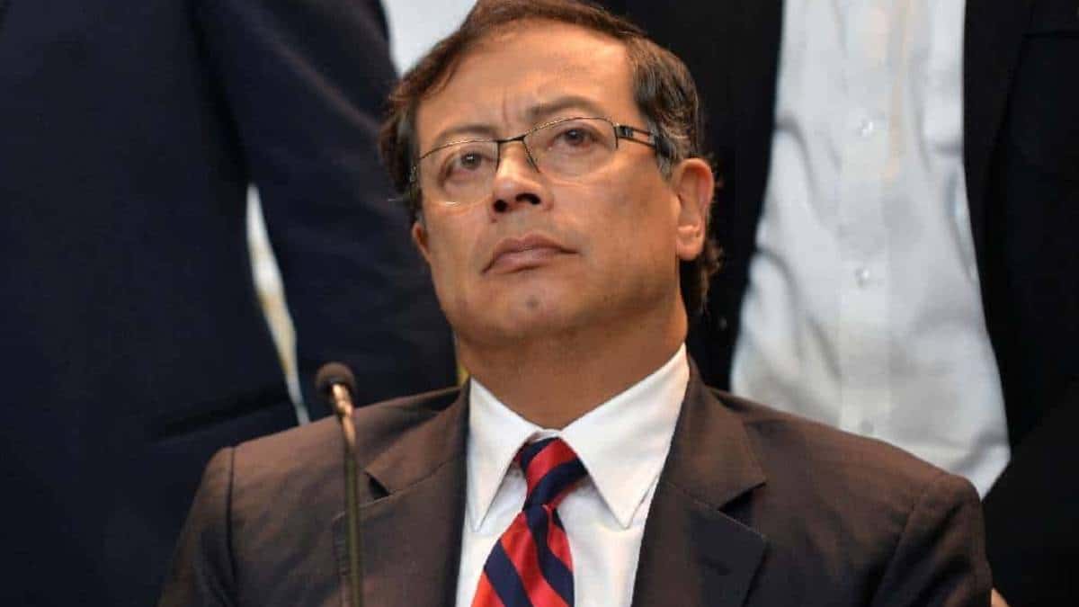 Gustavo Petro, presidente de Colombia / Foto: AFP. Gustavo Petro, presidente de Colombia
