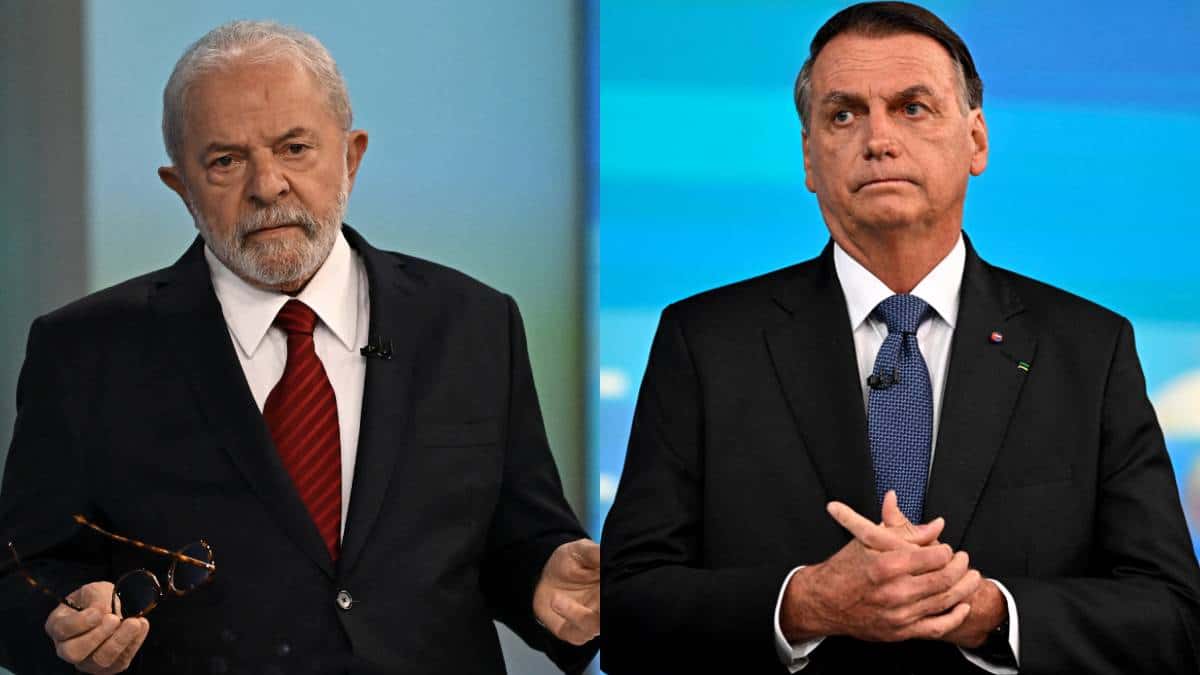 Lula da Silva y Jair Bolsonaro en debate por reelección