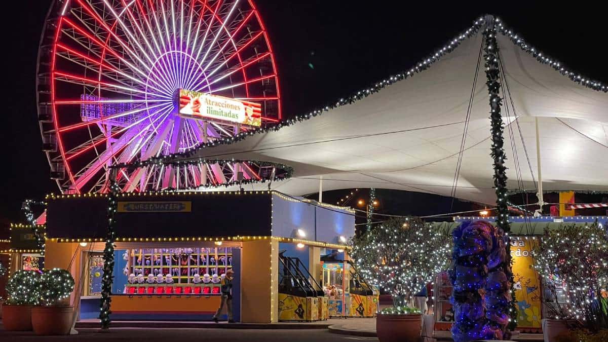 La magia de la Navidad y los juegos extremos en un solo lugar en Bogotá