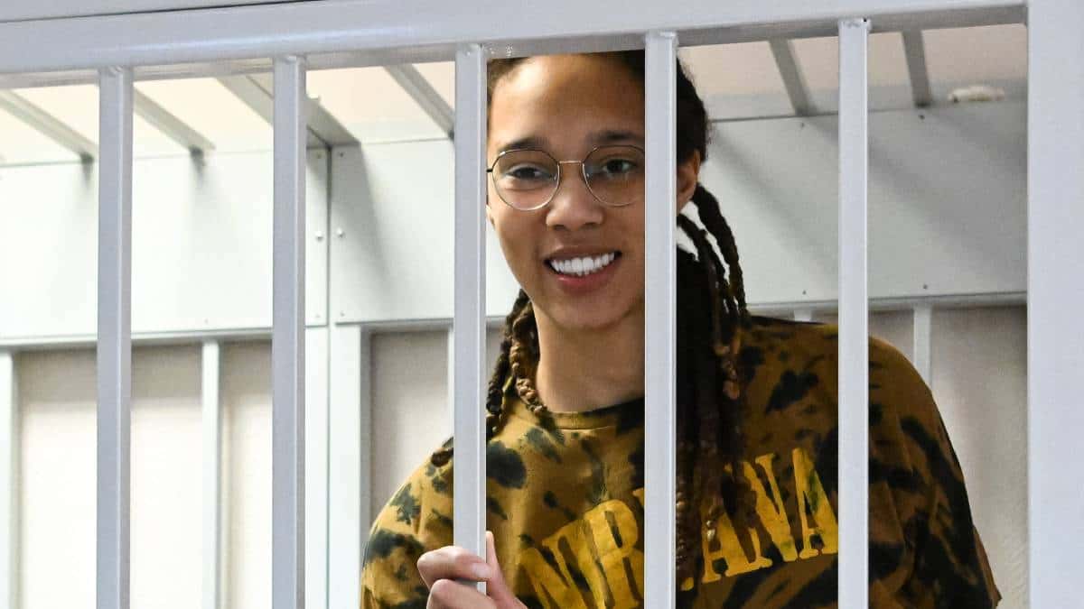 Brittney Griner fue liberada en un canje con traficante de armas ruso / Foto: AFP. Brittney Griner fue liberada en un canje con traficante de armas ruso