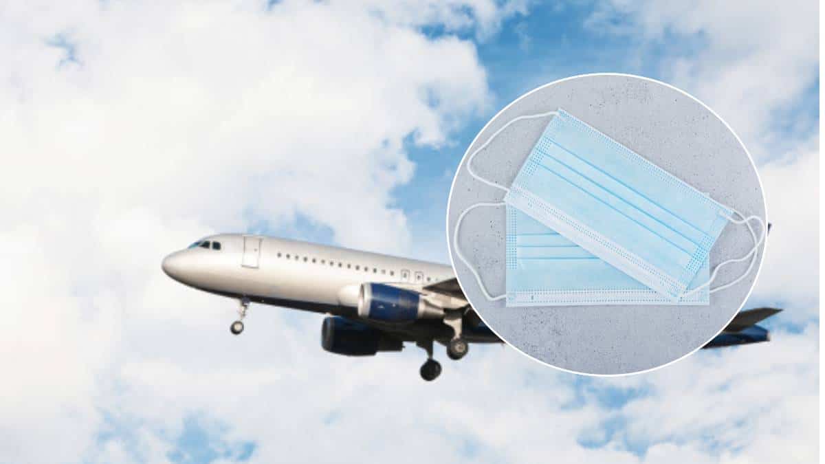 Vuelo en Estados Unidos fue retrasado por jóvenes sin tapabocas