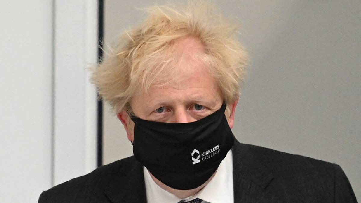 Boris Johnson, primer ministro del Reino Unido