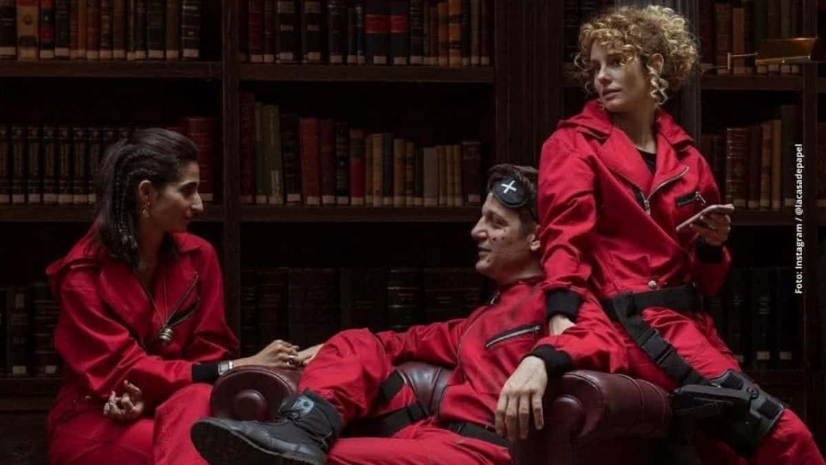 Foto tomada de Instagram / @lacasadepapel