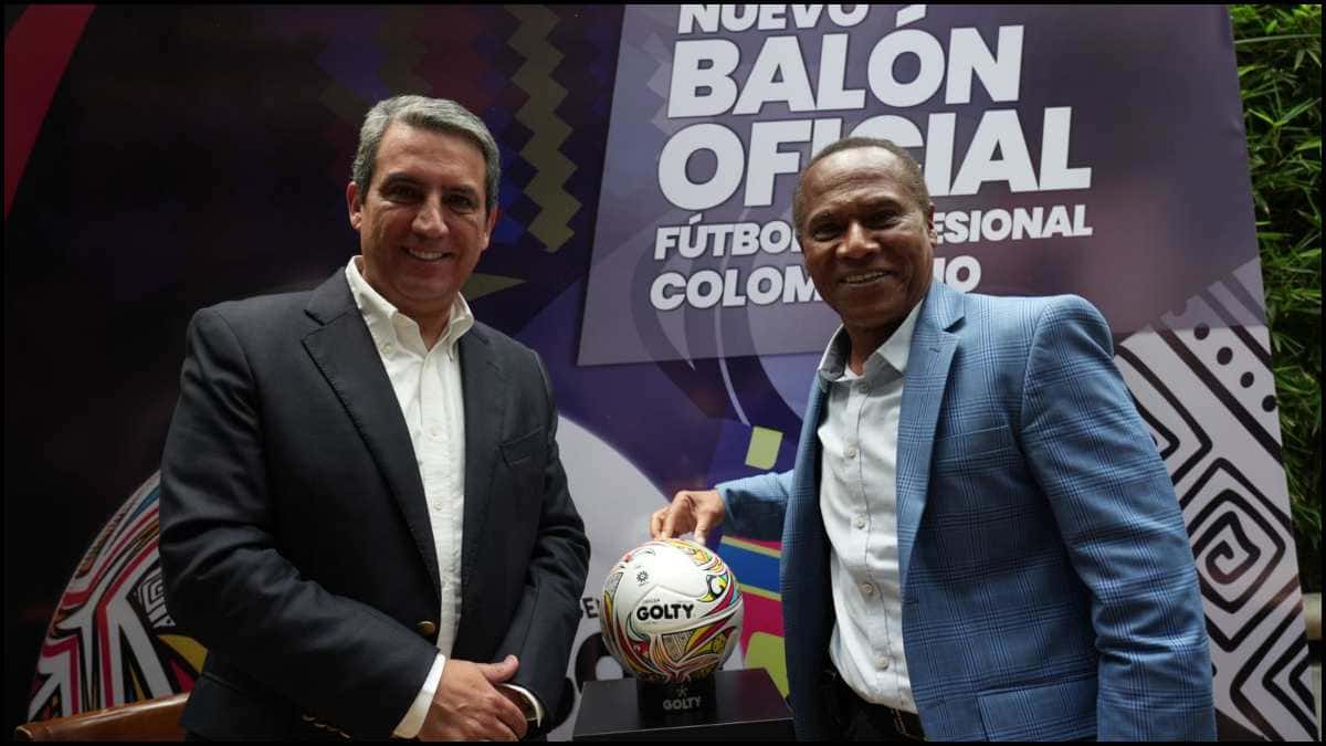 Nuevo balón del fútbol colombiano