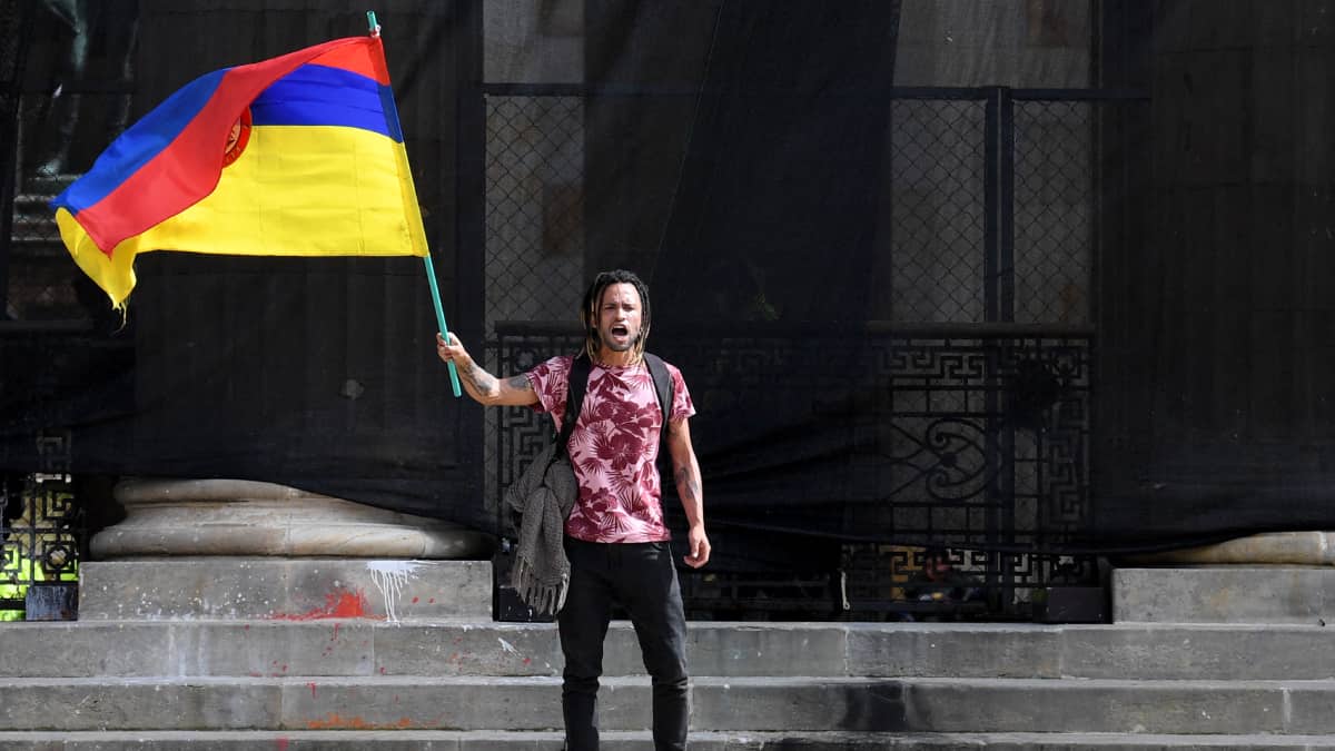 Foto: AFP Comité del Paro y Gobierno no llegan aún a acuerdos