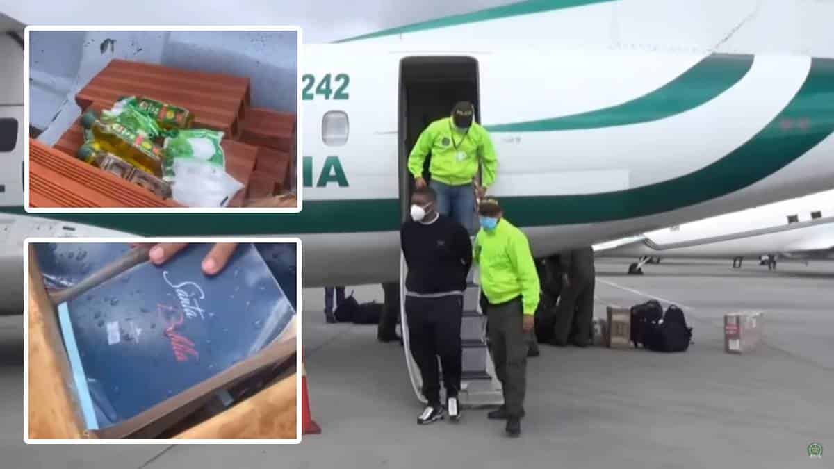 Estos eran algunos de los objetos con los que practicaban santería y brujería