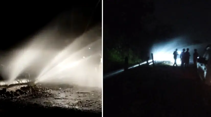 Oleoducto de Ecopetrol sufrió un atentado con explosivos en Barrancabermeja