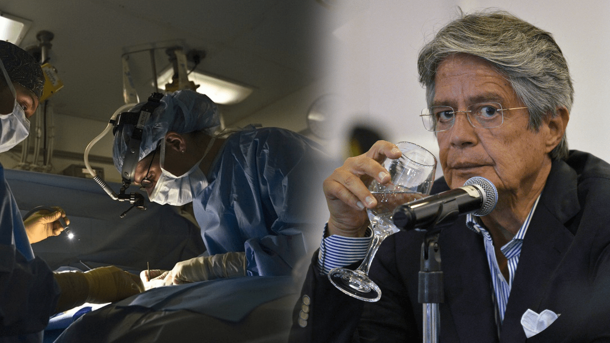 Guillermo Lasso operado de problema lumbar en Estados Unidos