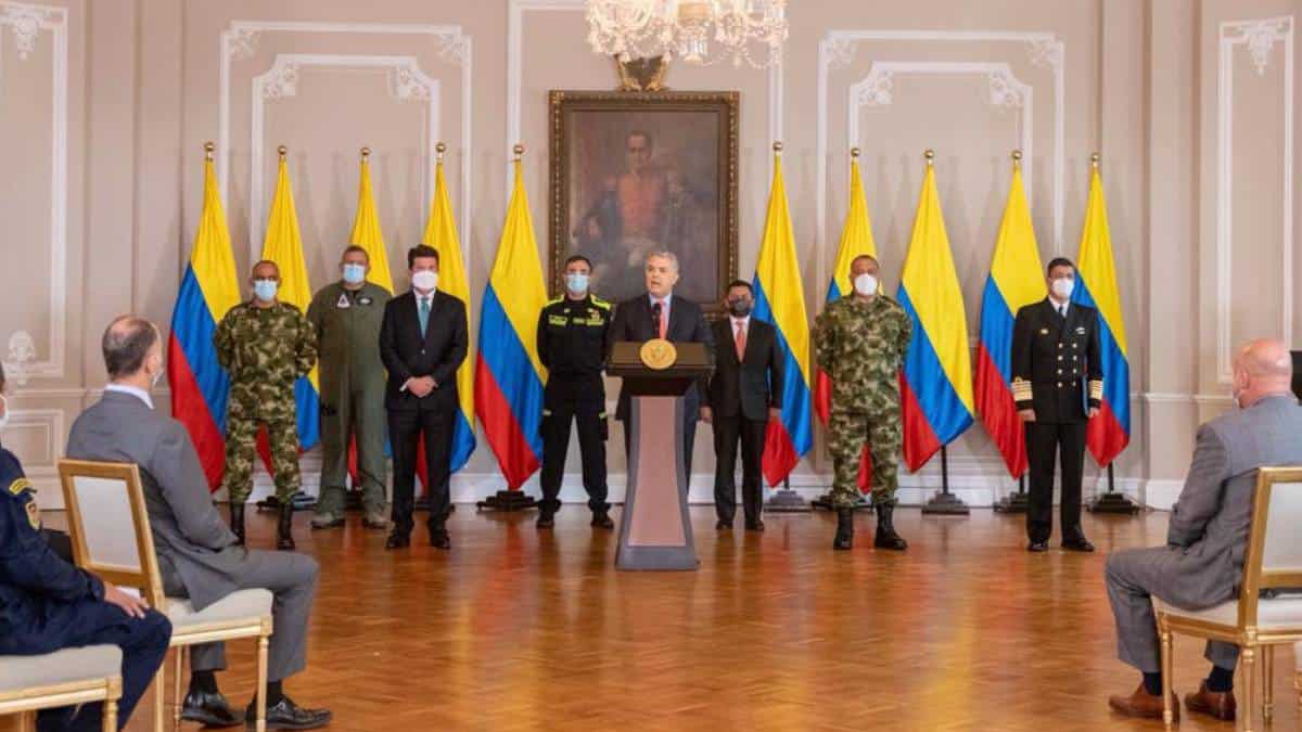 Iván Duque, presiente de Colombia, presenta balance sobre Operación Orión VII