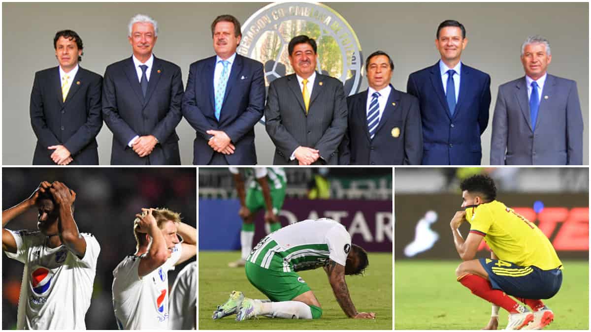 El oscuro presente del fútbol colombiano