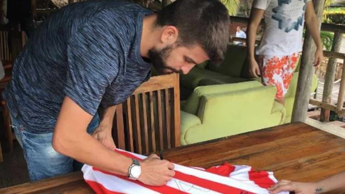 Gerard Piqué confirmó que es hincha del Junior de Barranquilla