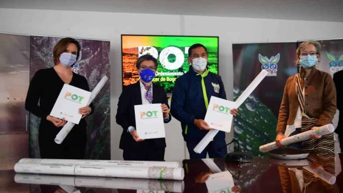 Alcaldía de Bogotá radicó su proyecto de POT ante la CAR