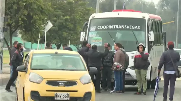 Caos en la movilidad de Soacha por conductores que entrar a paro; denuncian inseguridad y extorsiones