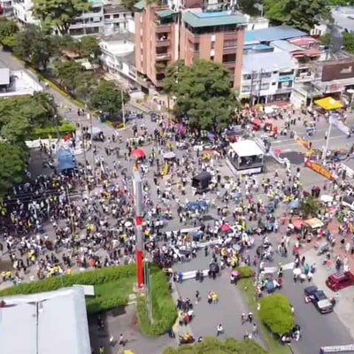 Paro Nacional 28 de abril: minuto a minuto de protestas en Colombia ...