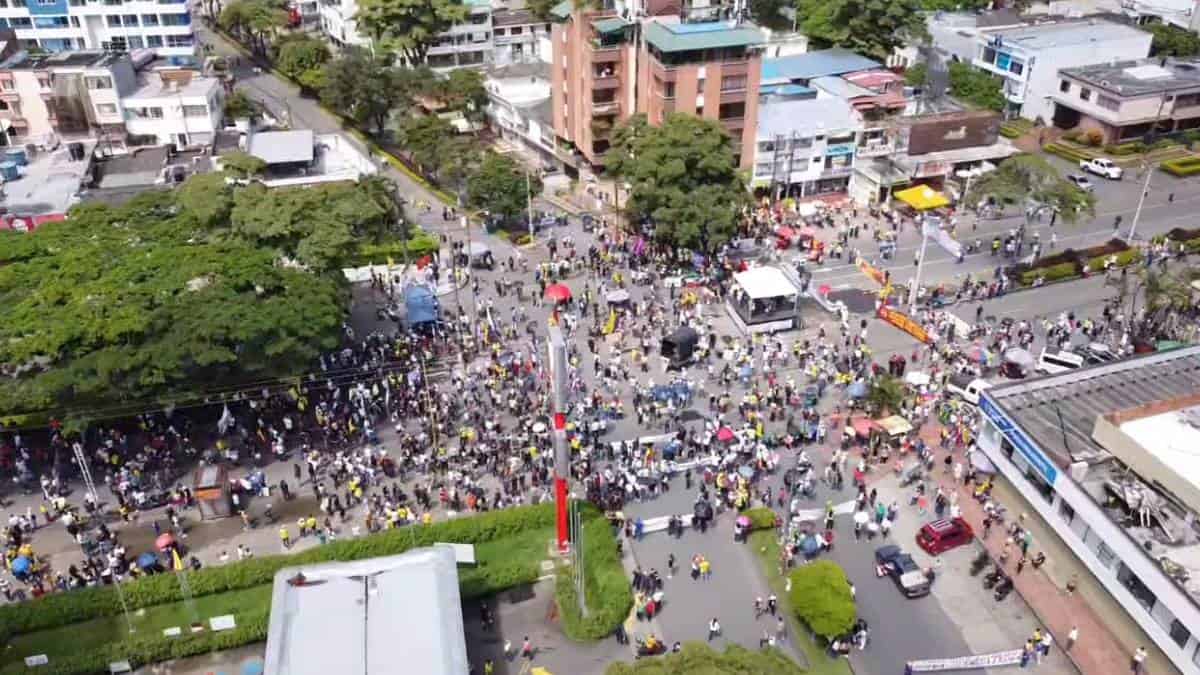 Paro Nacional 28 de abril: minuto a minuto de protestas en Colombia ...