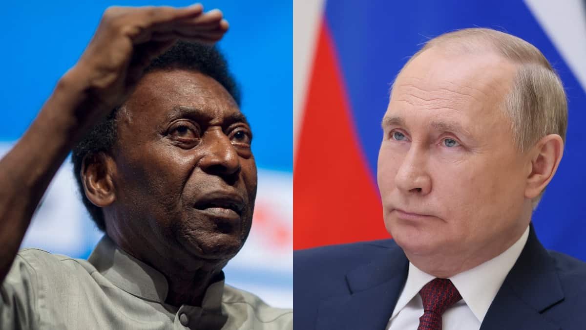 Pelé a Putin por invasión a Ucrania
