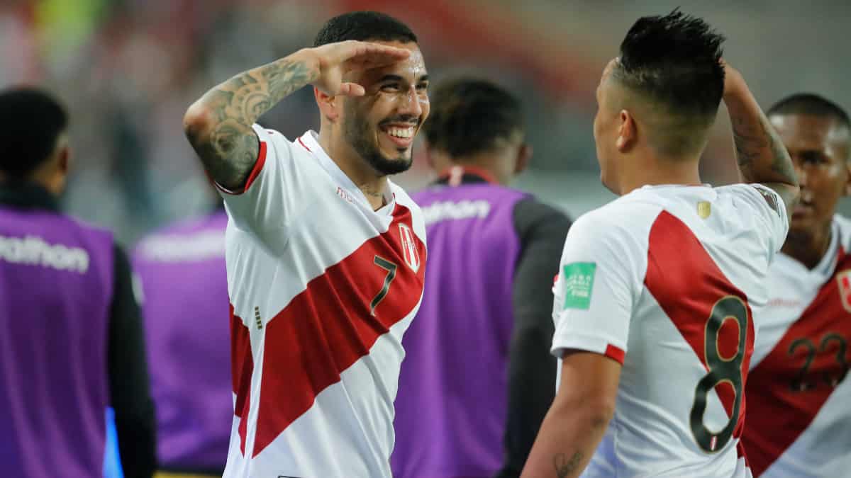 Perú 2 vs 0 Chile