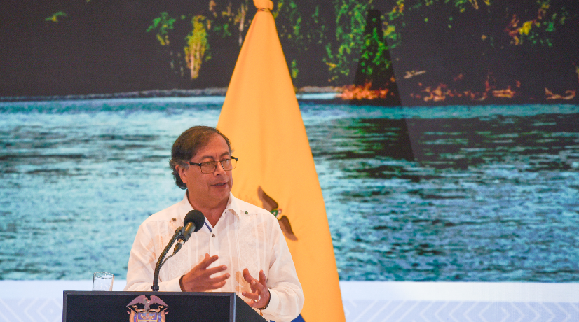 "Se me ha propuesto detener casi que a la fuerza la inmigración": presidente Petro.