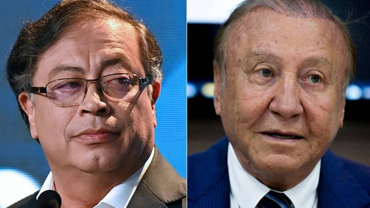 Gustavo Petro y Rodolfo Hernández, segunda vuelta elecciones 2022. /AFP Gustavo Petro y Rodolfo Hernández elecciones 2022