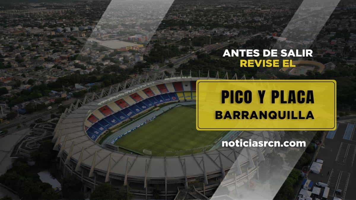 Consulte el pico y placa en Barranquilla del 2 al 6 de agosto de 2021