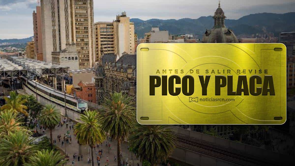 Pico y placa en Medellín: consulte la medida para enero del 2022