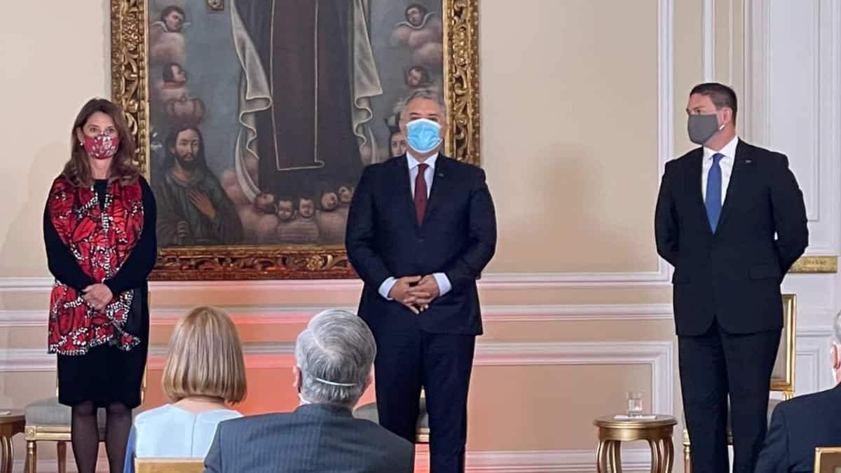 Juan Carlos Pinzón toma posesión como nuevo embajador en Estados Unidos