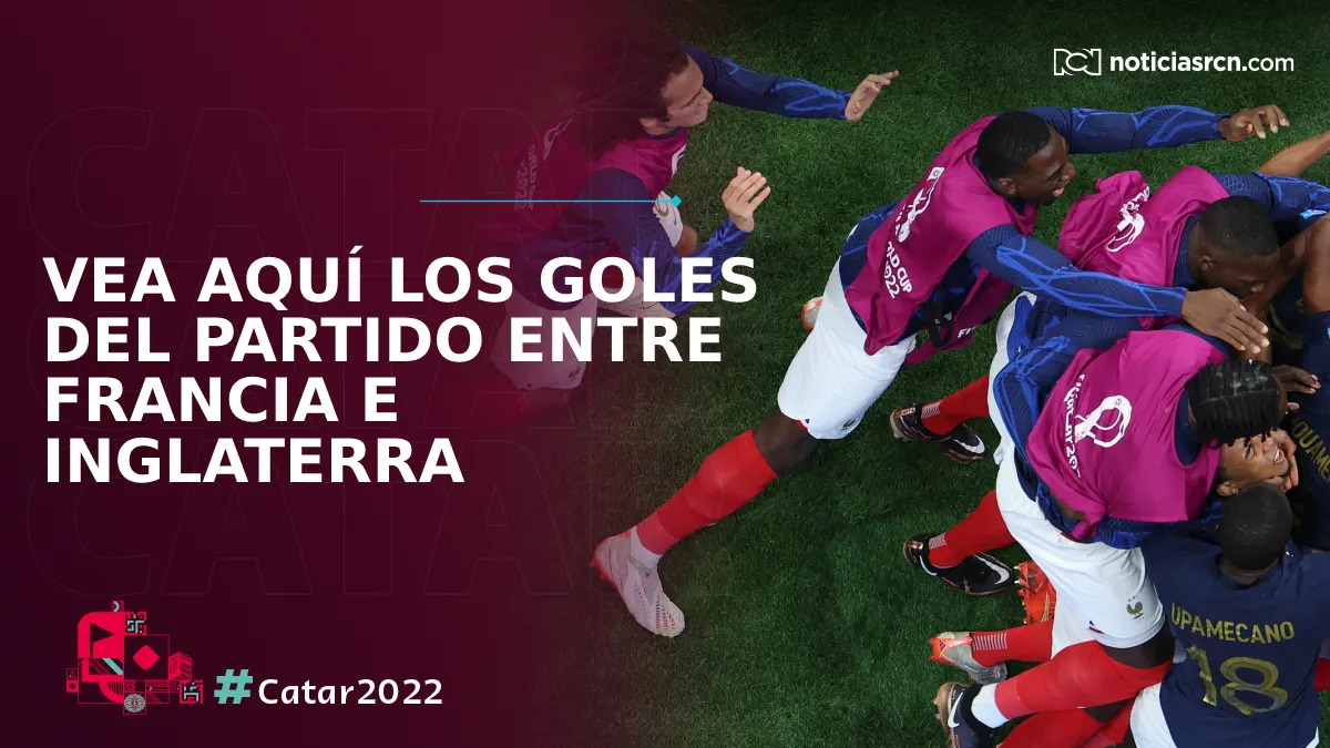 Vea los goles de Francia e Inglaterra