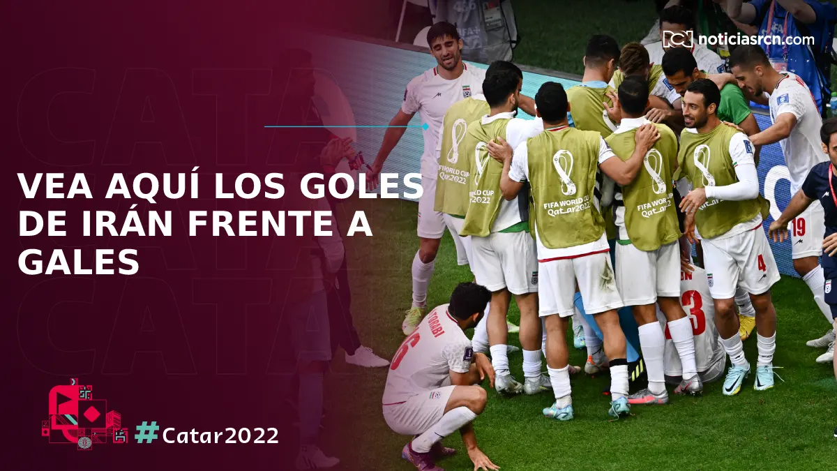 Goles de Irán frente a Gales