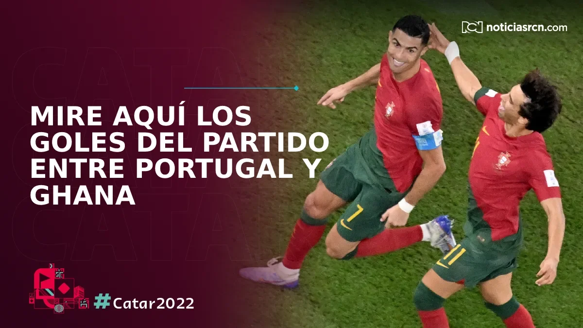 goles del partido Portugal vs. Ghana