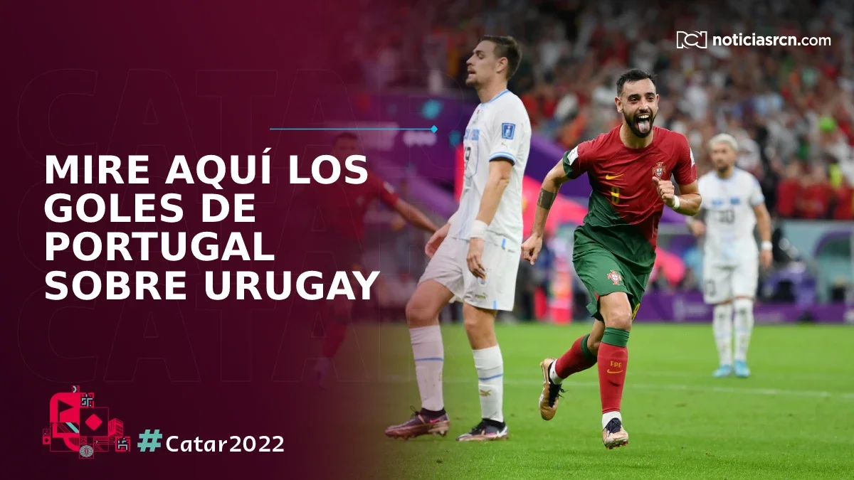 Goles Portugal vs Uruguay