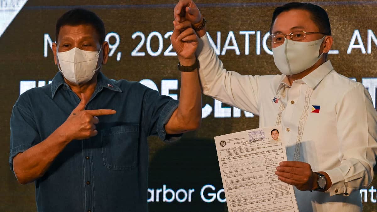 El presidente de Filipinas no optará por vicepresidencia.