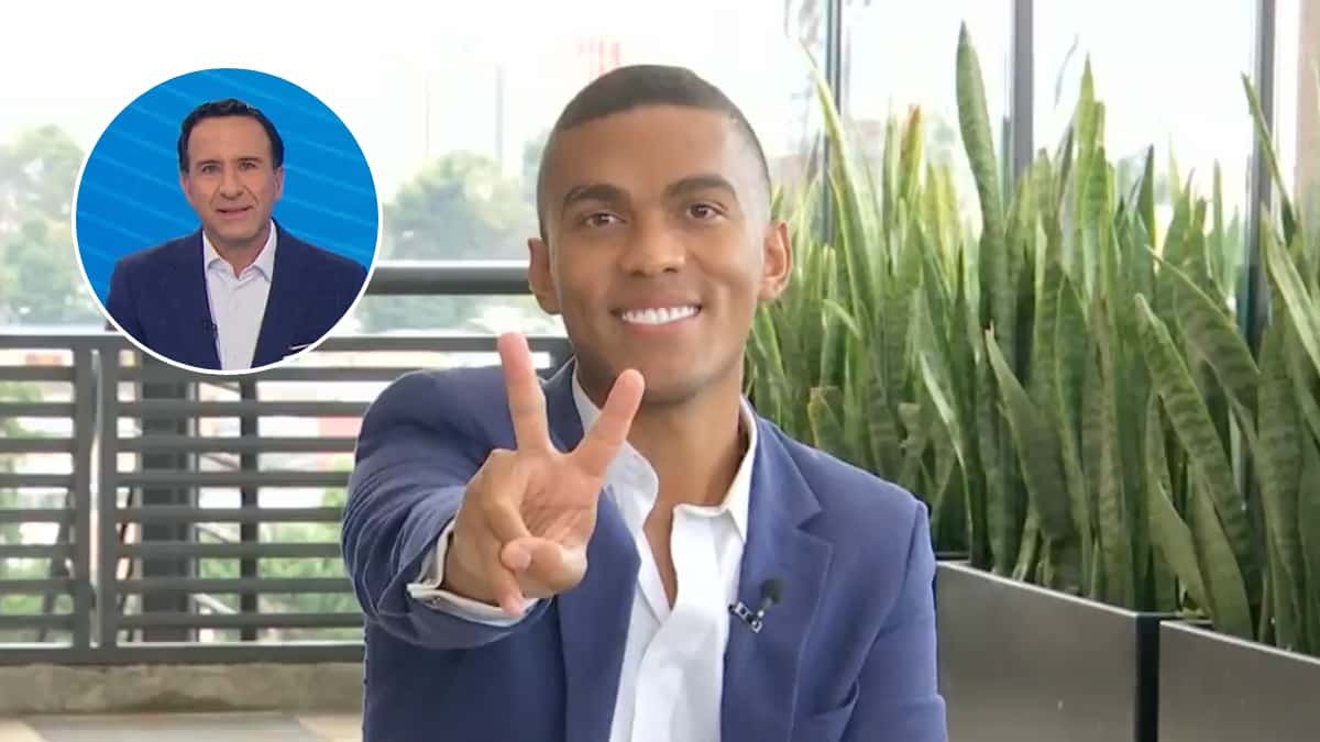 Primer periodista caminante en televisión colombiana