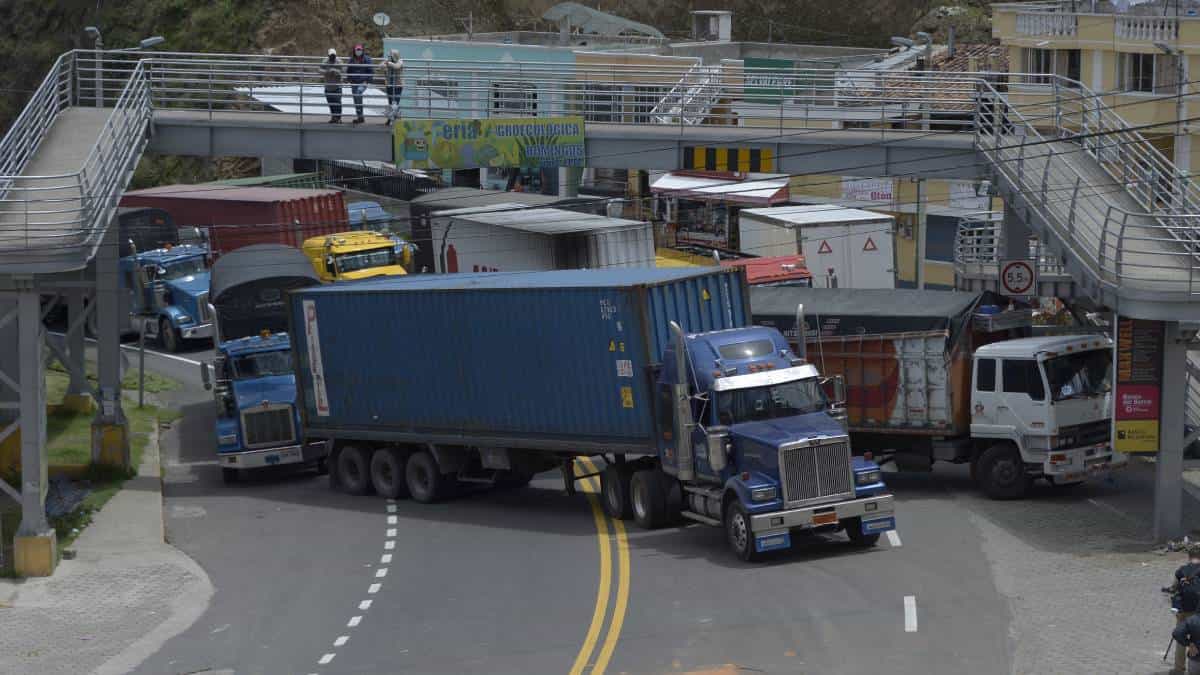 Protestas en Ecuador