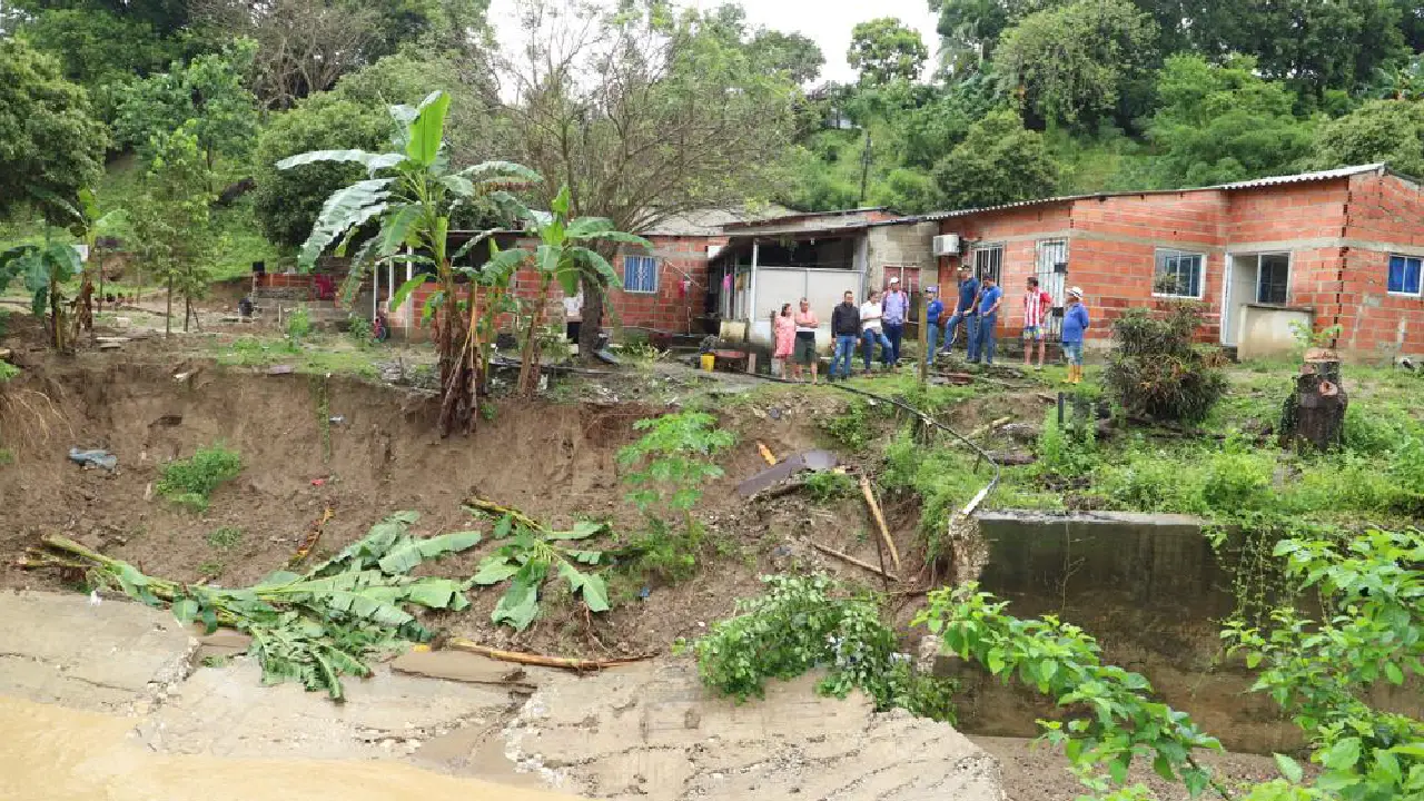 La solidaridad de la comunidad de Piojó a causa de las fuertes lluvias
