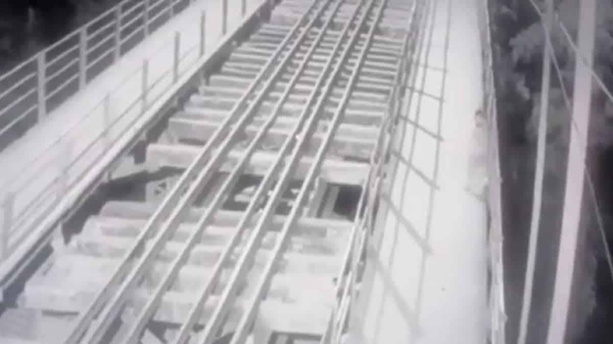 Niño de cinco años cayó desde el puente de Flandes.