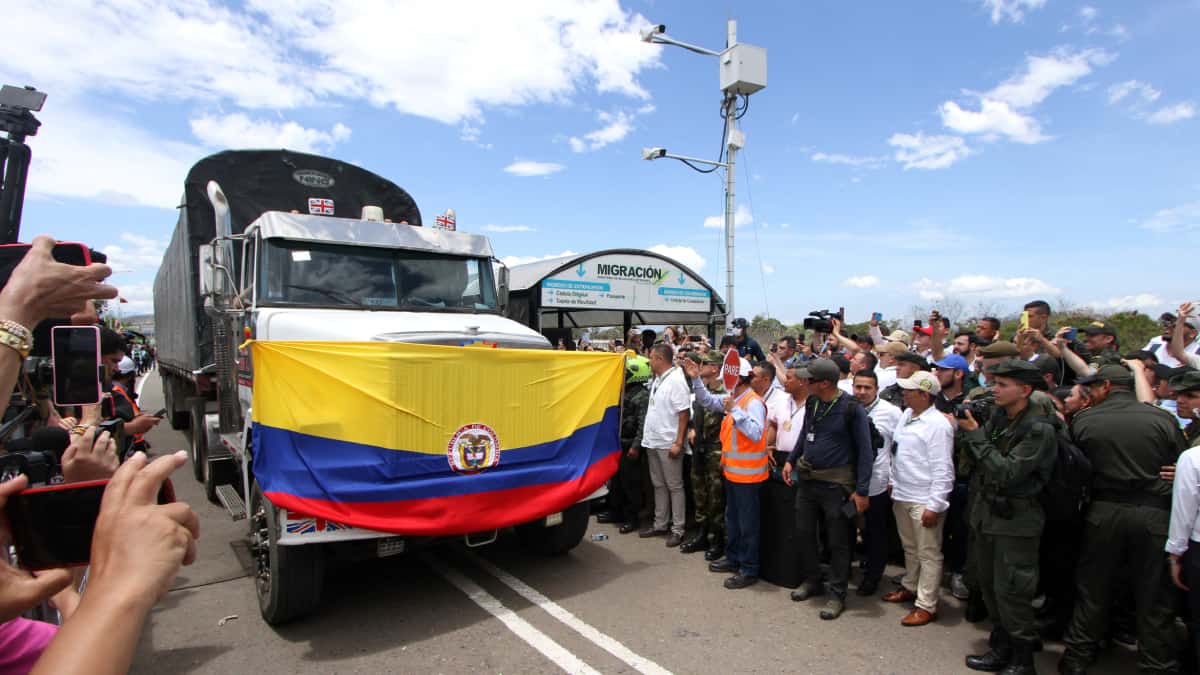 Reapertura de frontera Colombia - Venezuela / Foto- AFP Qué le espera al agro tras la apertura de la frontera