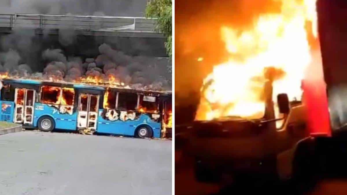 Cali: advierten más de 10 años de cárcel para quien queme vehículos