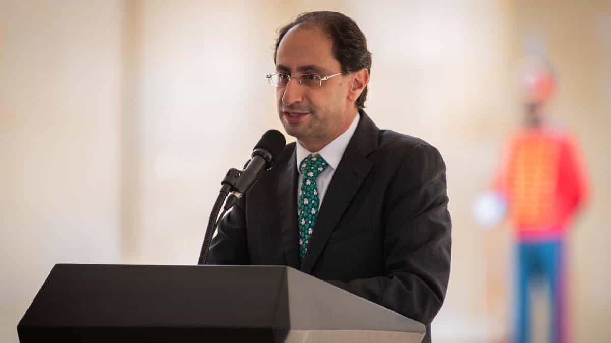 Ministro de Hacienda, José Manuel Restrepo