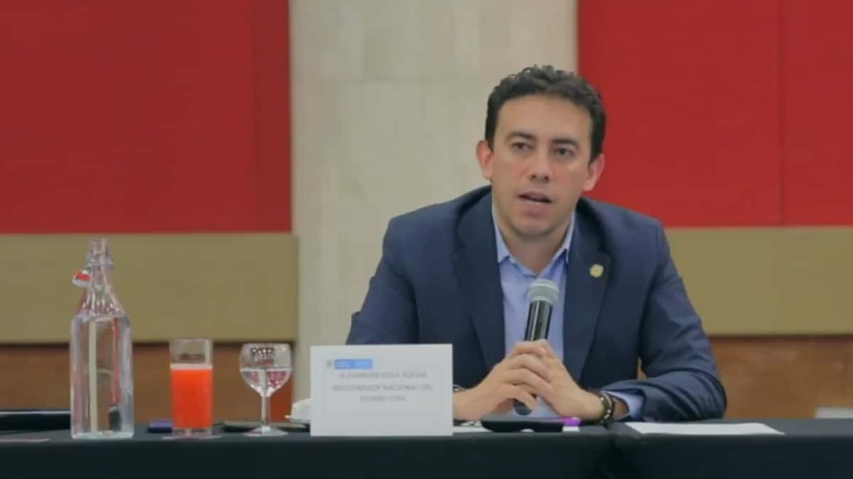 Registrador Alexander Vega