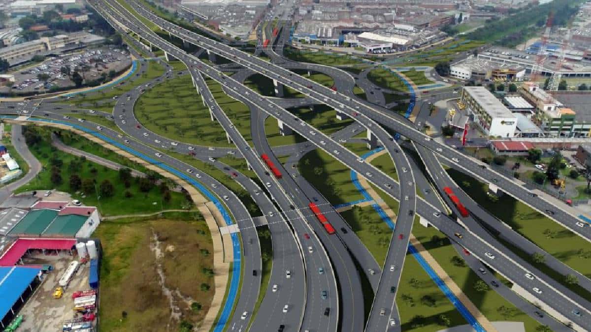 Así será la ampliación de la Calle 13 en Bogotá