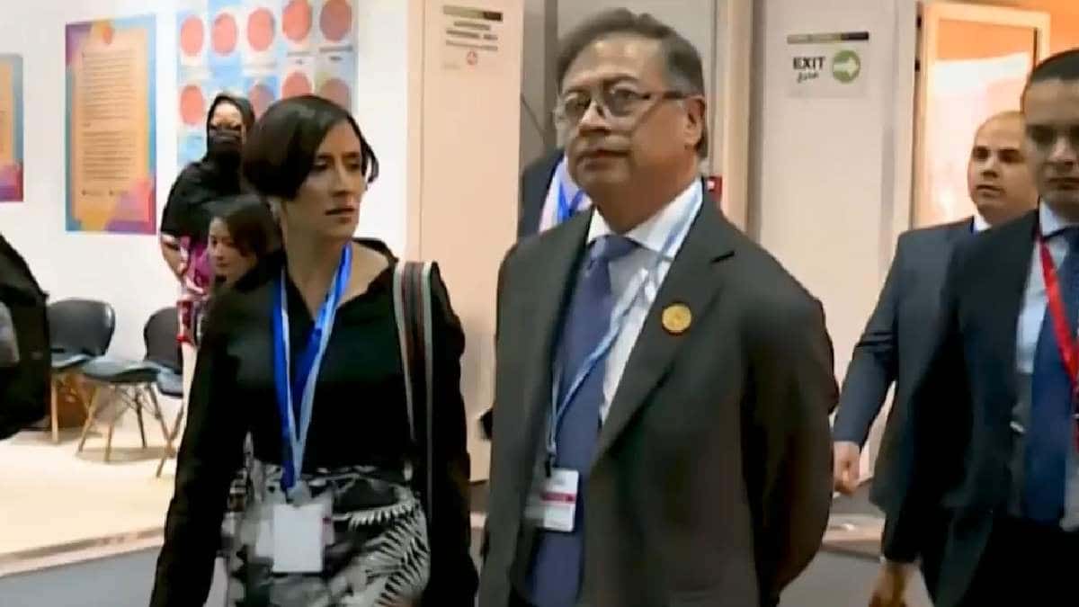 Reunión de Gustavo Petro y Andrés Manuel López Obrador