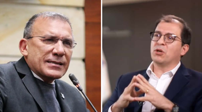 Foto: Cortesía Congreso / captura de pantalla Roy Barreras y Francisco Barbosa sobre ley sometimiento