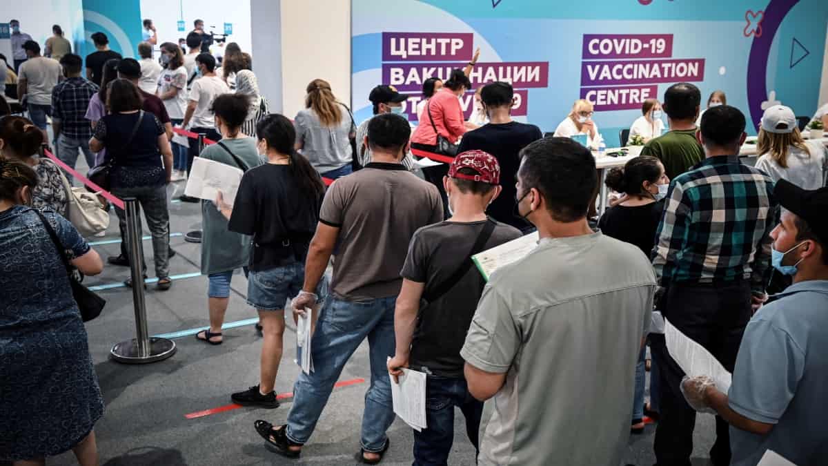 Rusia sigue batiendo récord de muertes por covid.