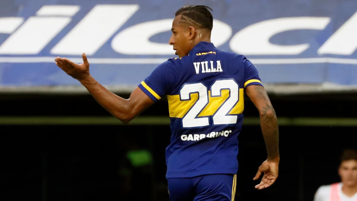 Sebastián Villa, jugador de Boca Juniors