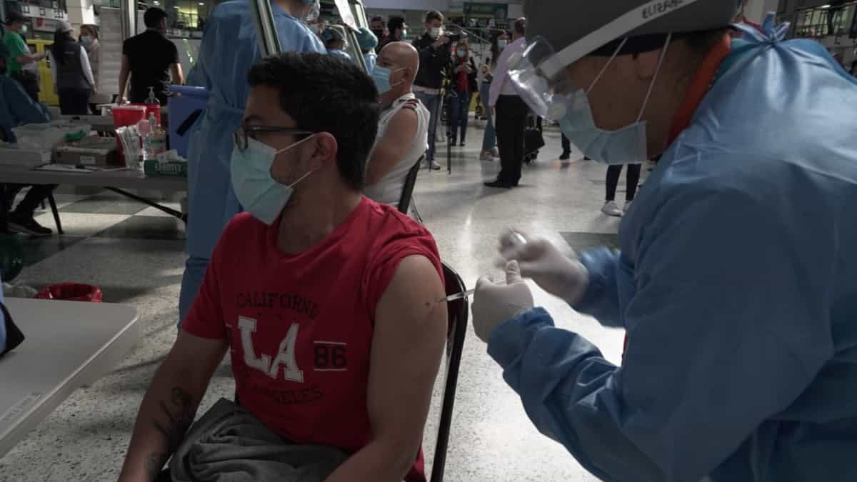 Vacunación en Bogotá